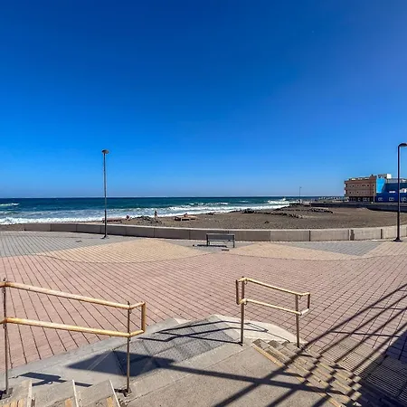 Playa El Burrero Con Terraza Y Solarium Privado Appartement Ingenio