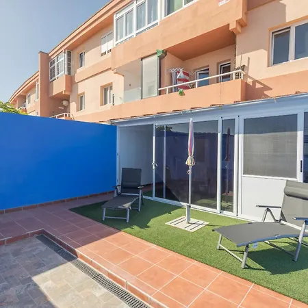 Playa El Burrero Con Terraza Y Solarium Privado Appartement